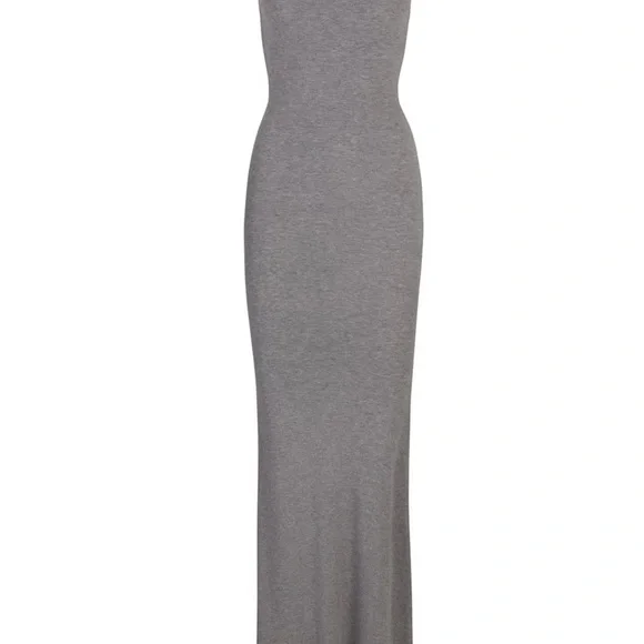 Skims Elegant Gray Maxi Dress - Picture 5 of 10